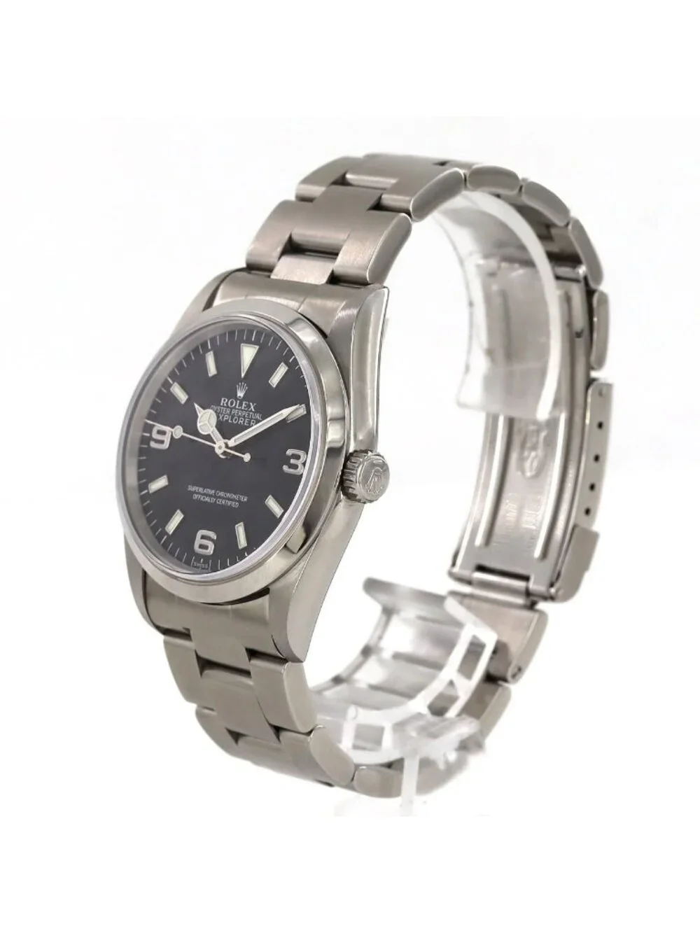 Rolex Explorer I SS Automatic Winding Number Watch